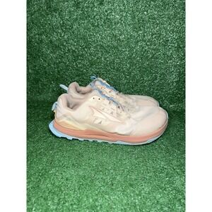 Altra Lone Peak 7 Women Size 9.5 Wide Beige Running Shoes Comfort Trail Sneakers